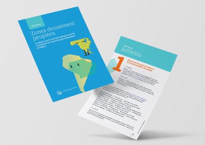 Régions densément peuplées dans le monde
